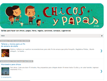 Tablet Screenshot of chicosypapas.com.ar